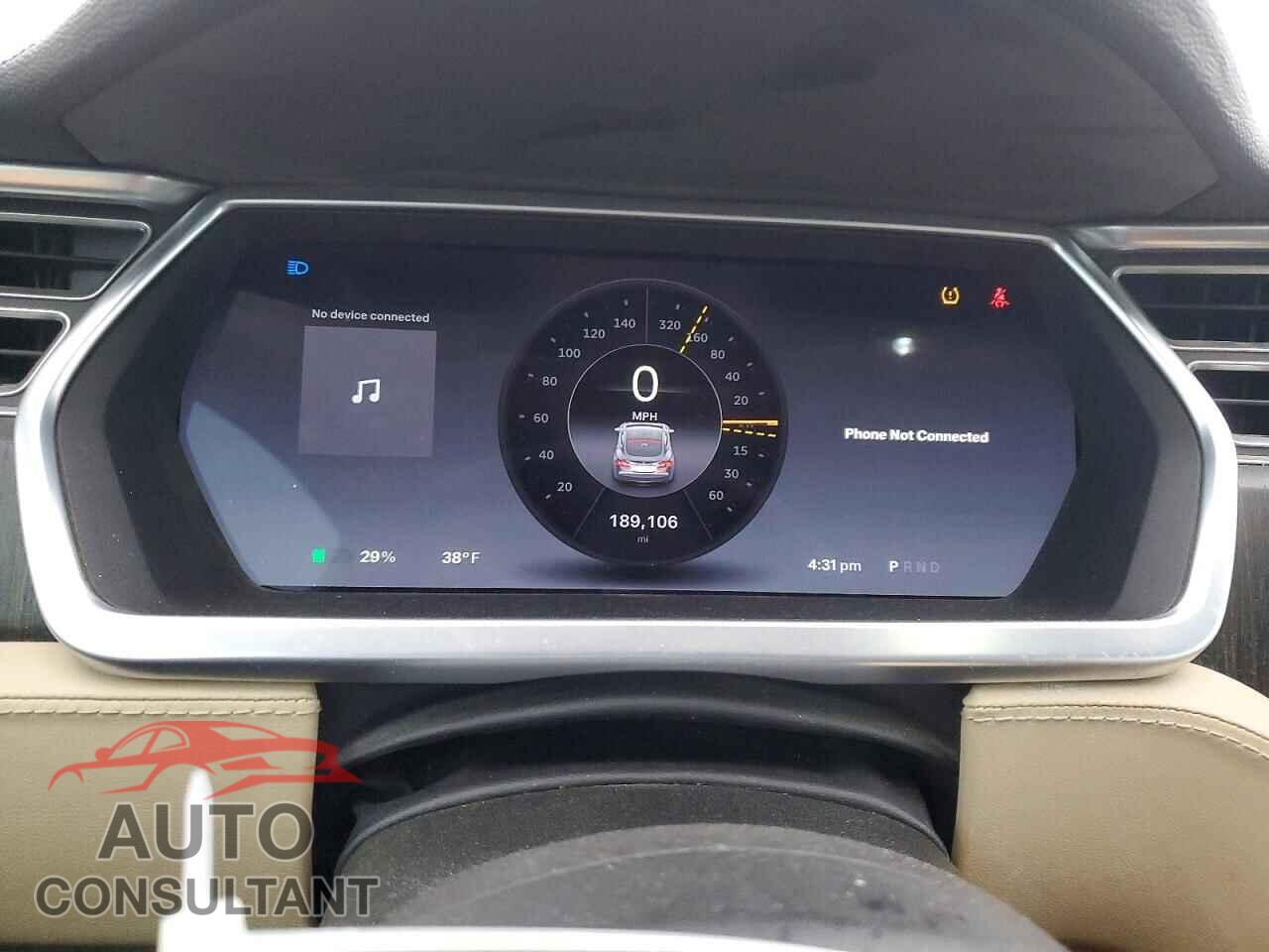 TESLA MODEL S 2013 - 5YJSA1DP3DFP14845