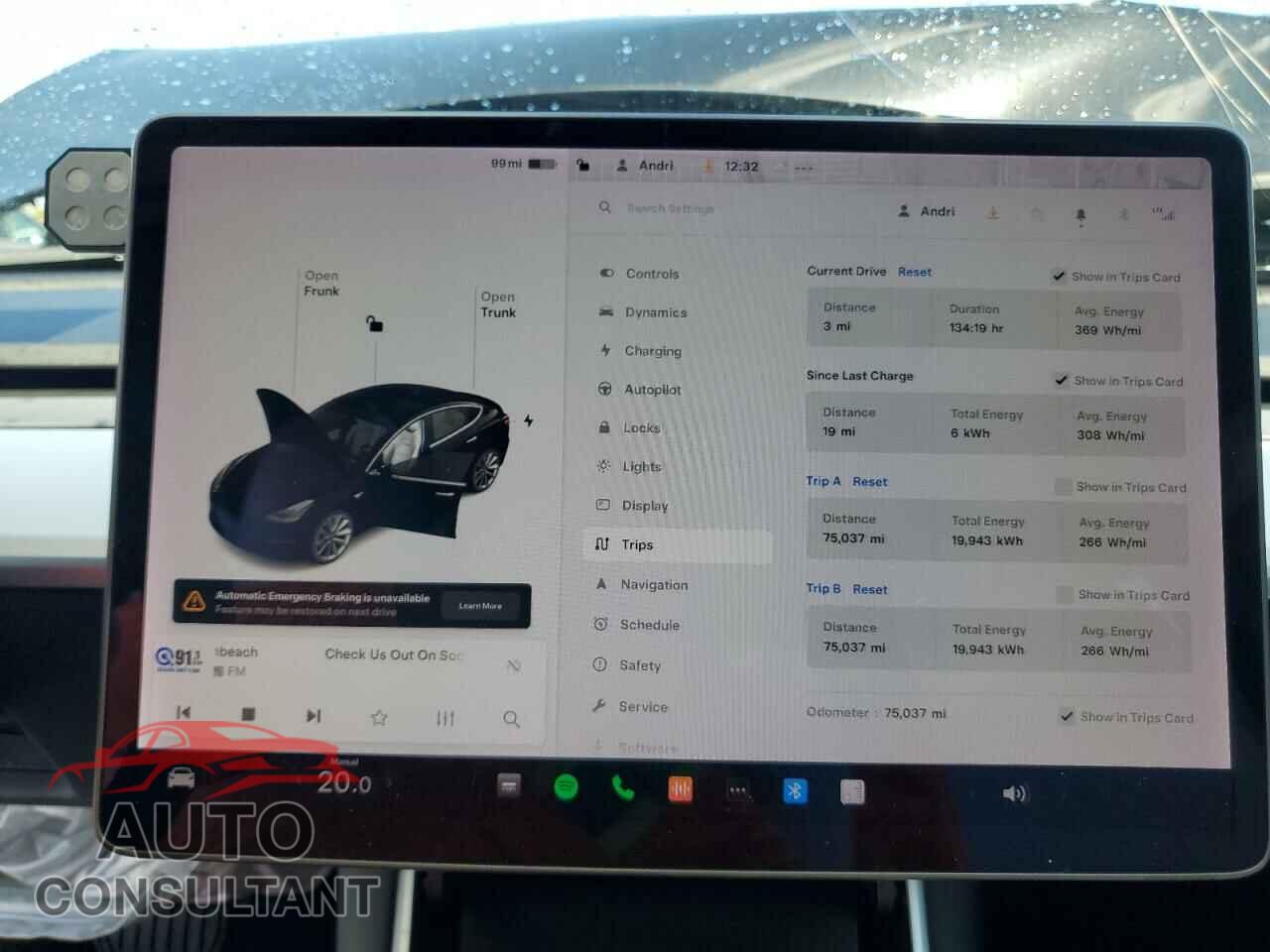 TESLA MODEL 3 2020 - 5YJ3E1EA4LF797915