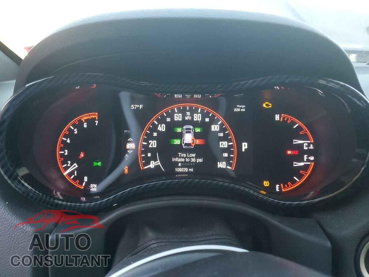 DODGE DURANGO 2015 - 1C4SDJET7FC688589