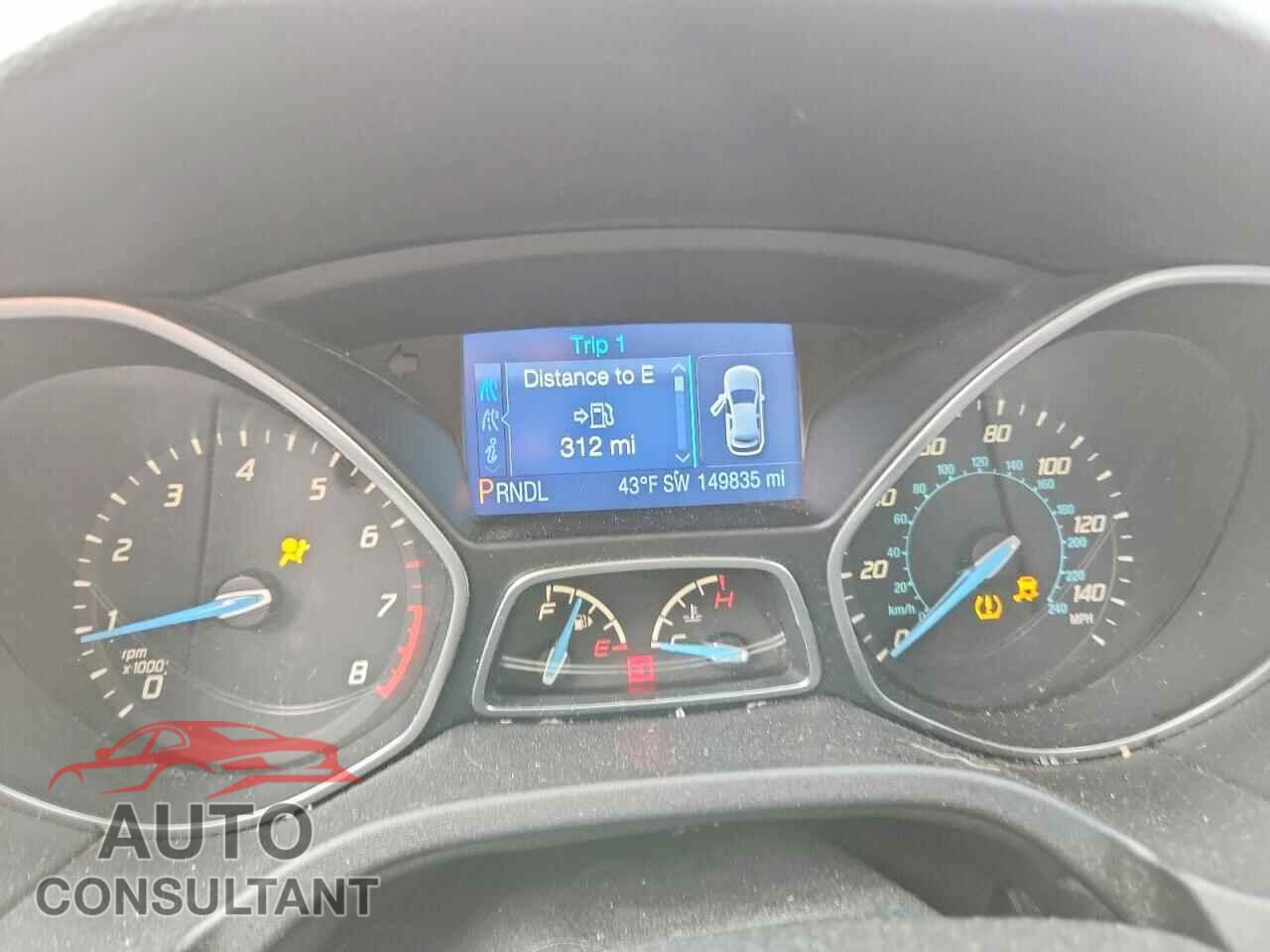 FORD FOCUS 2013 - 1FADP3F29DL340619