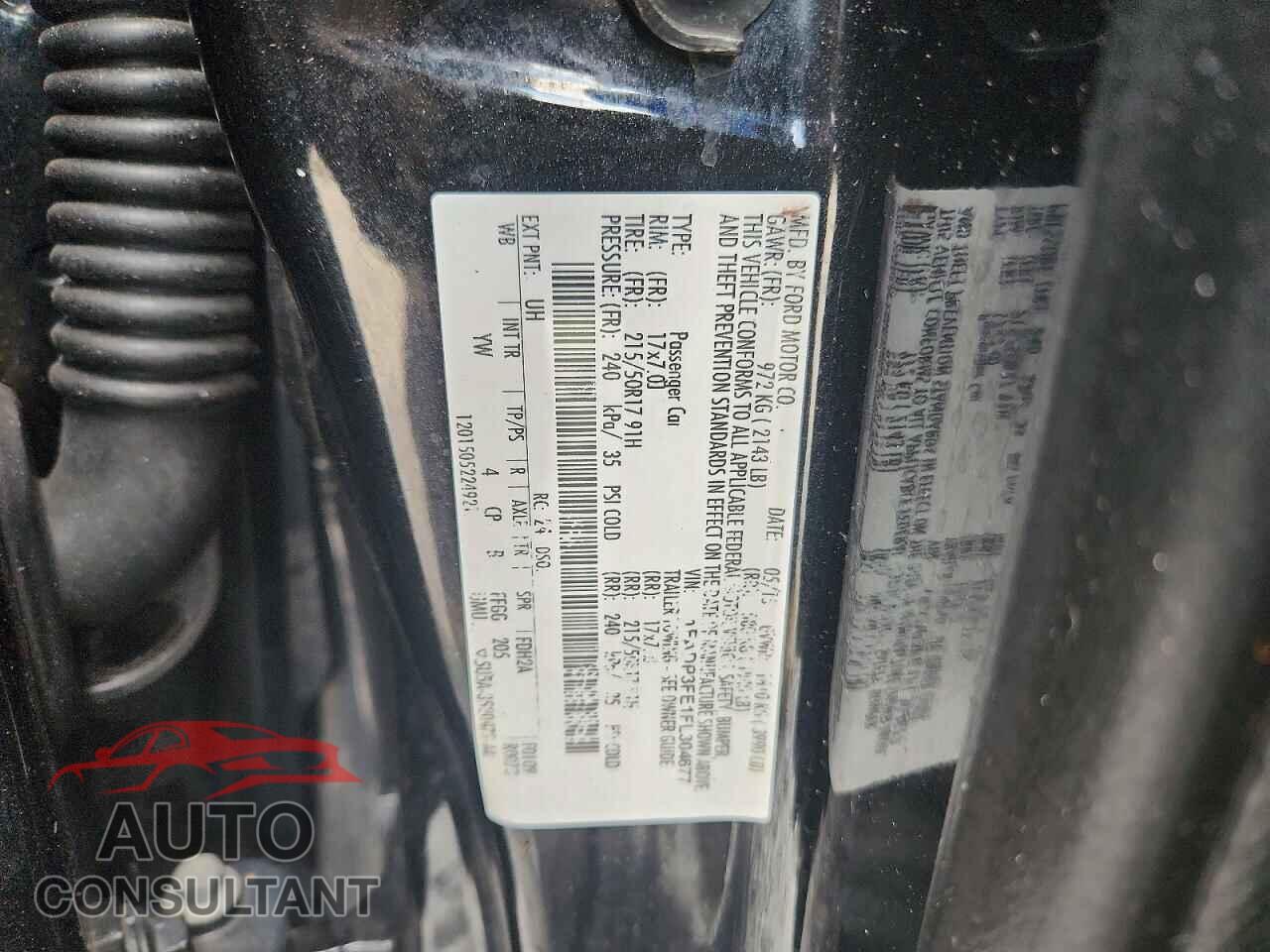 FORD FOCUS 2015 - 1FADP3FE1FL304677