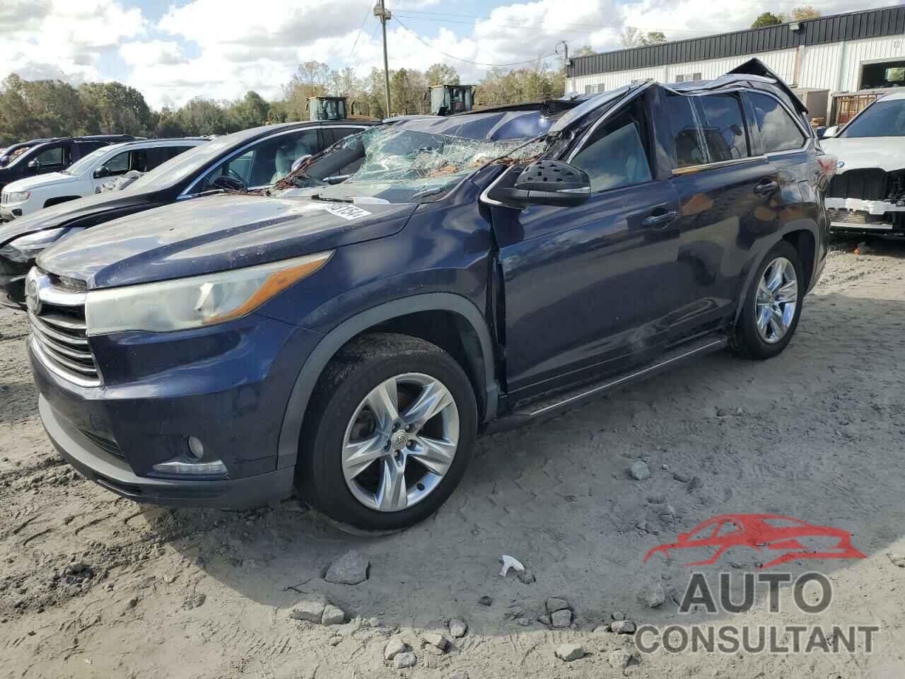 TOYOTA HIGHLANDER 2014 - 5TDYKRFH7ES034794