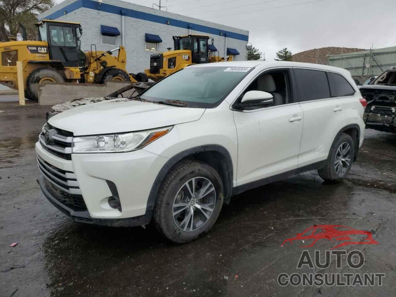 TOYOTA HIGHLANDER 2019 - 5TDBZRFH2KS729777