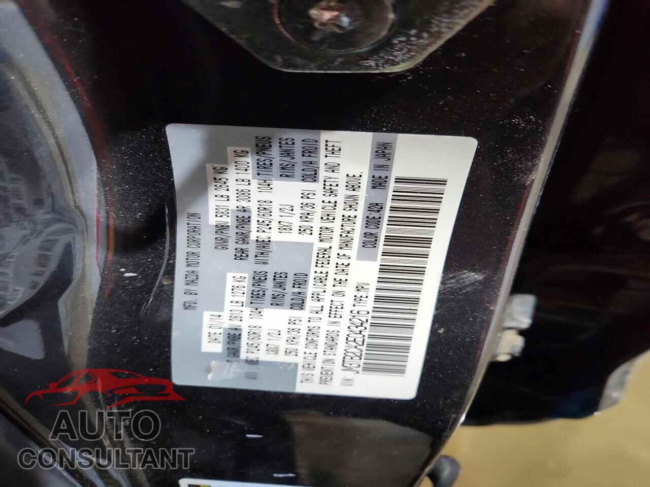 MAZDA CX-9 2014 - JM3TB2CA2E0434216