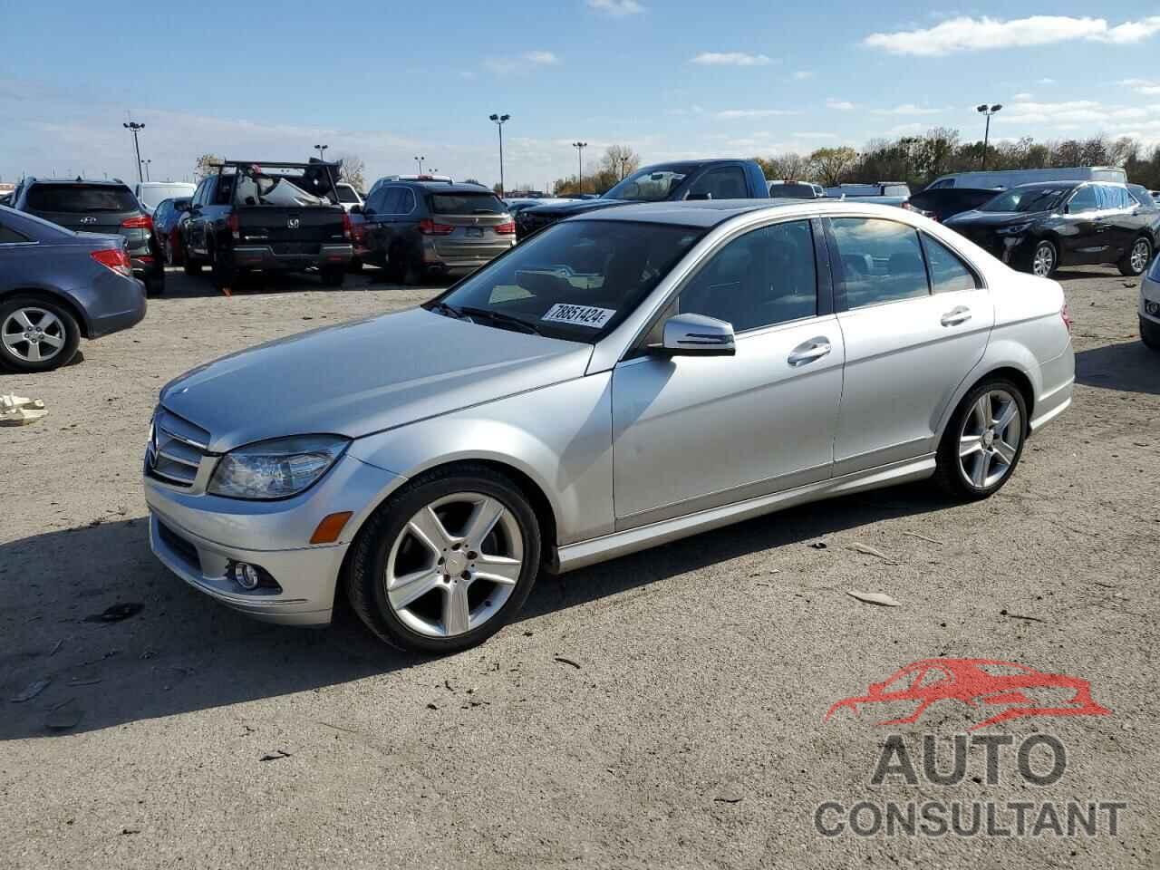 MERCEDES-BENZ C-CLASS 2010 - WDDGF8BB4AF404255