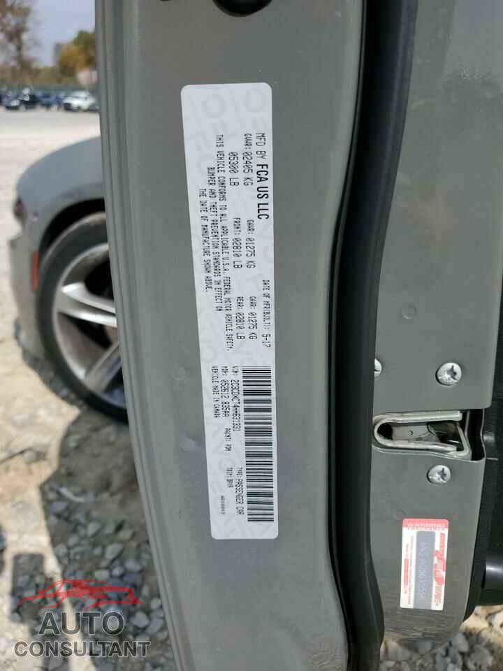 DODGE CHARGER 2017 - 2C3CDXCT4HH631331