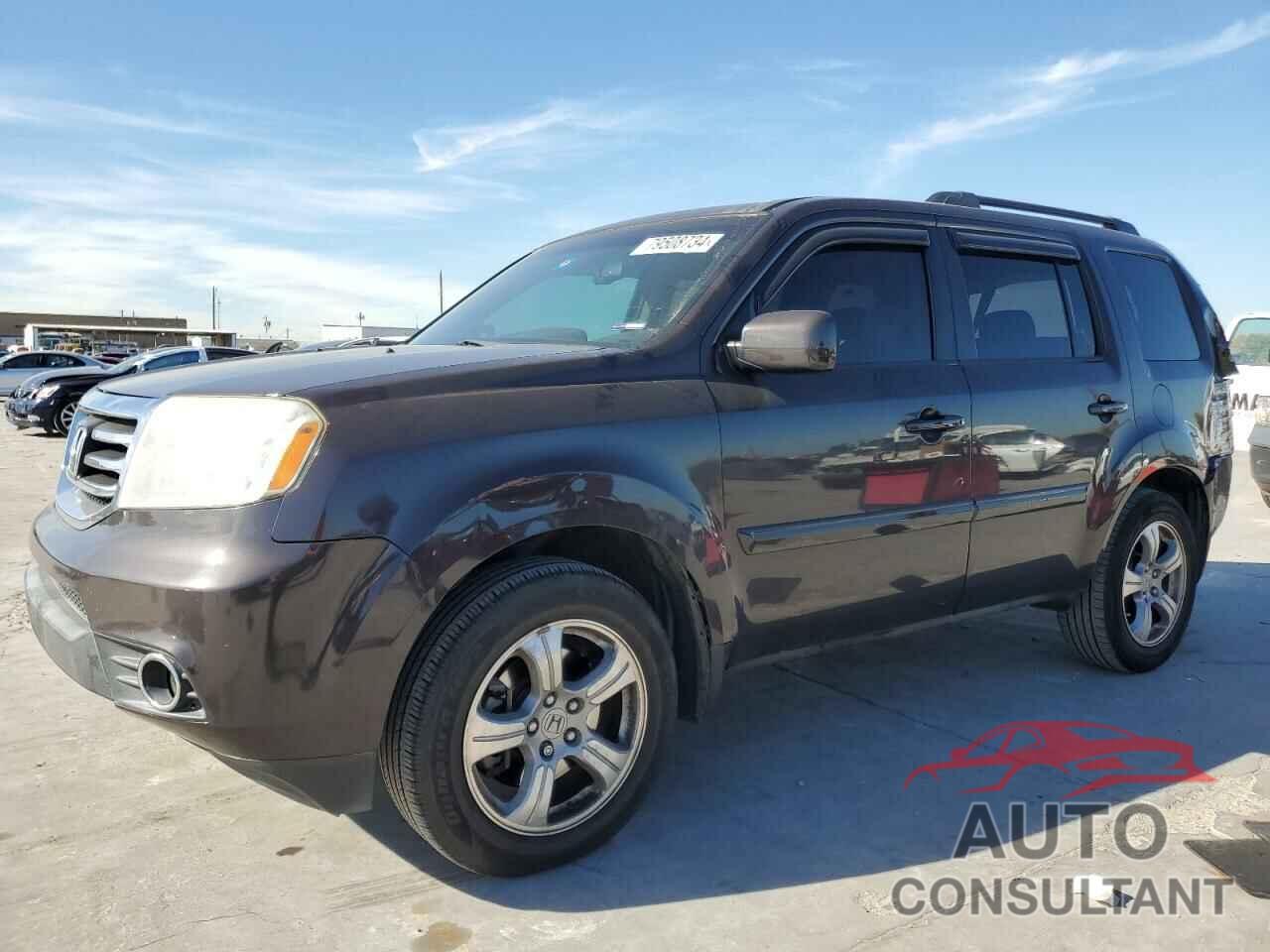 HONDA PILOT 2012 - 5FNYF3H62CB035852