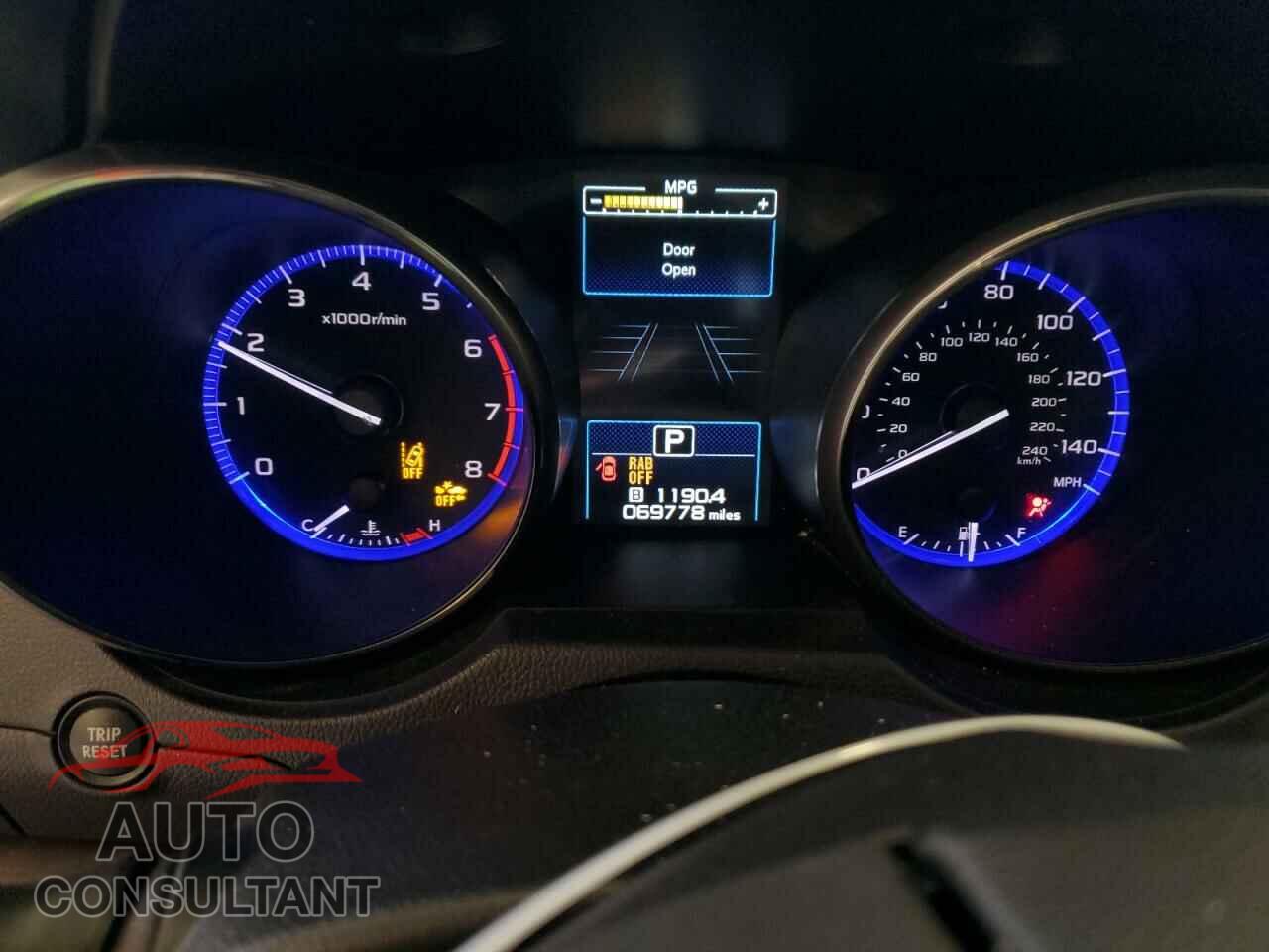 SUBARU OUTBACK 2017 - 4S4BSANCXH3327569