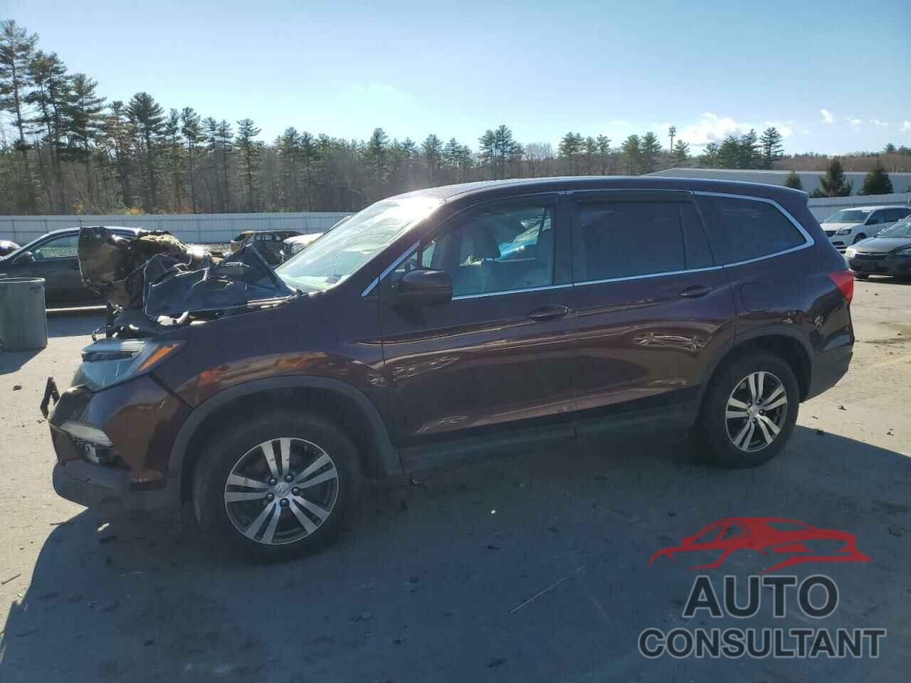 HONDA PILOT 2016 - 5FNYF6H55GB124829