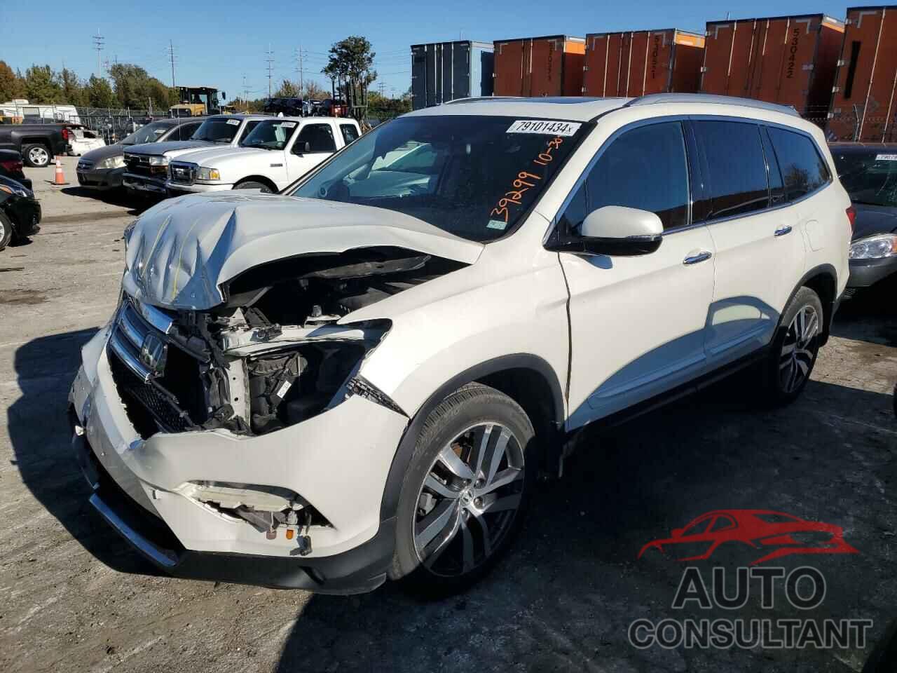 HONDA PILOT 2017 - 5FNYF6H0XHB031231