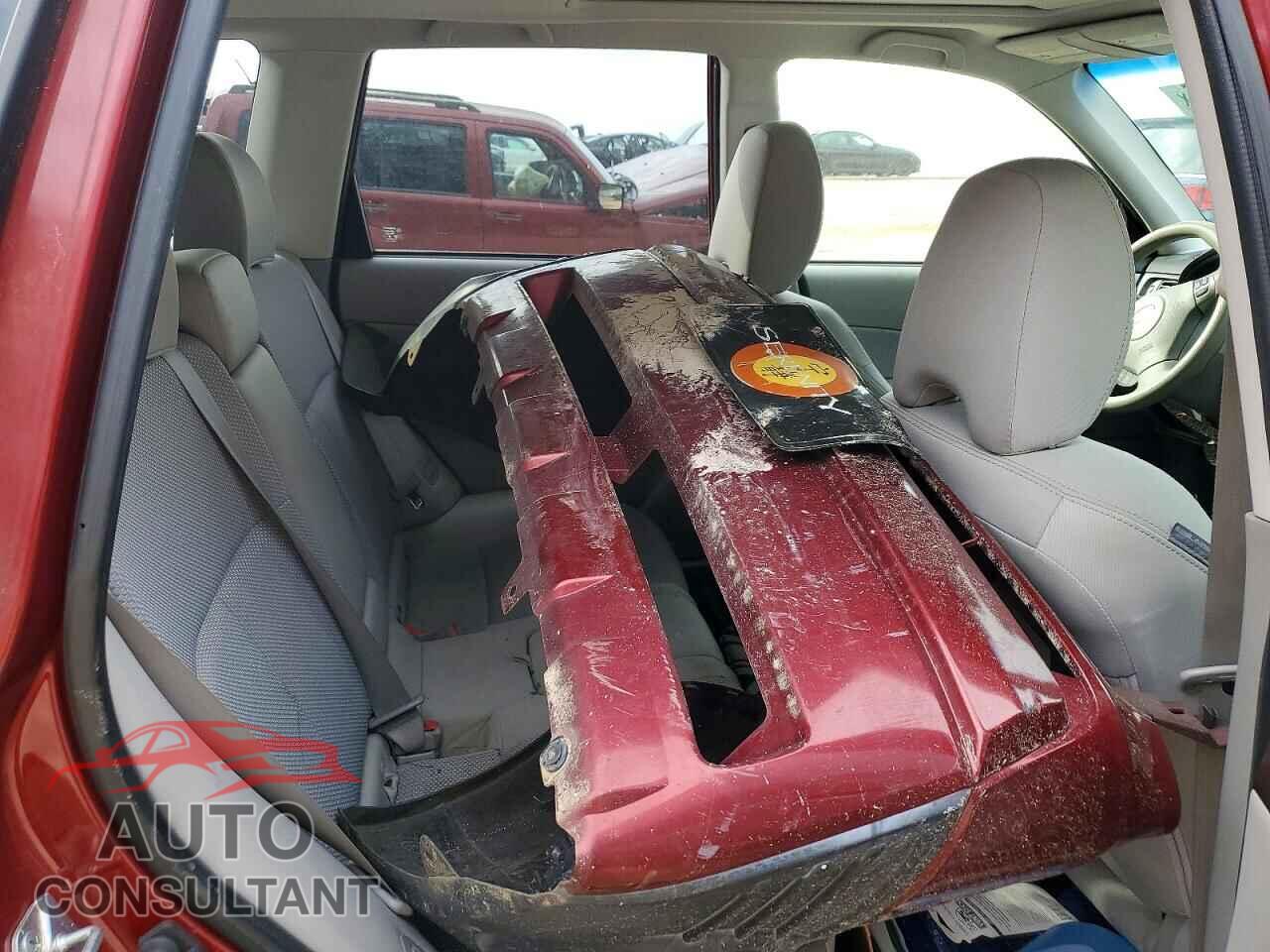 SUBARU FORESTER 2012 - JF2SHADC5CH446485