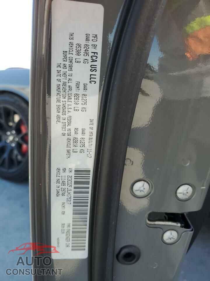 DODGE CHALLENGER 2018 - 2C3CDZFJ3JH175317