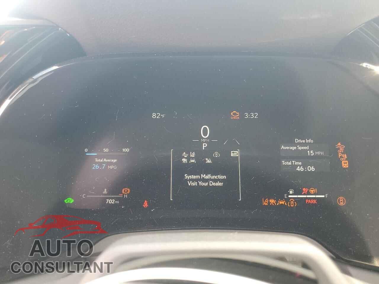 LEXUS RX 350H BA 2025 - 2T2BBMCA7SC093392