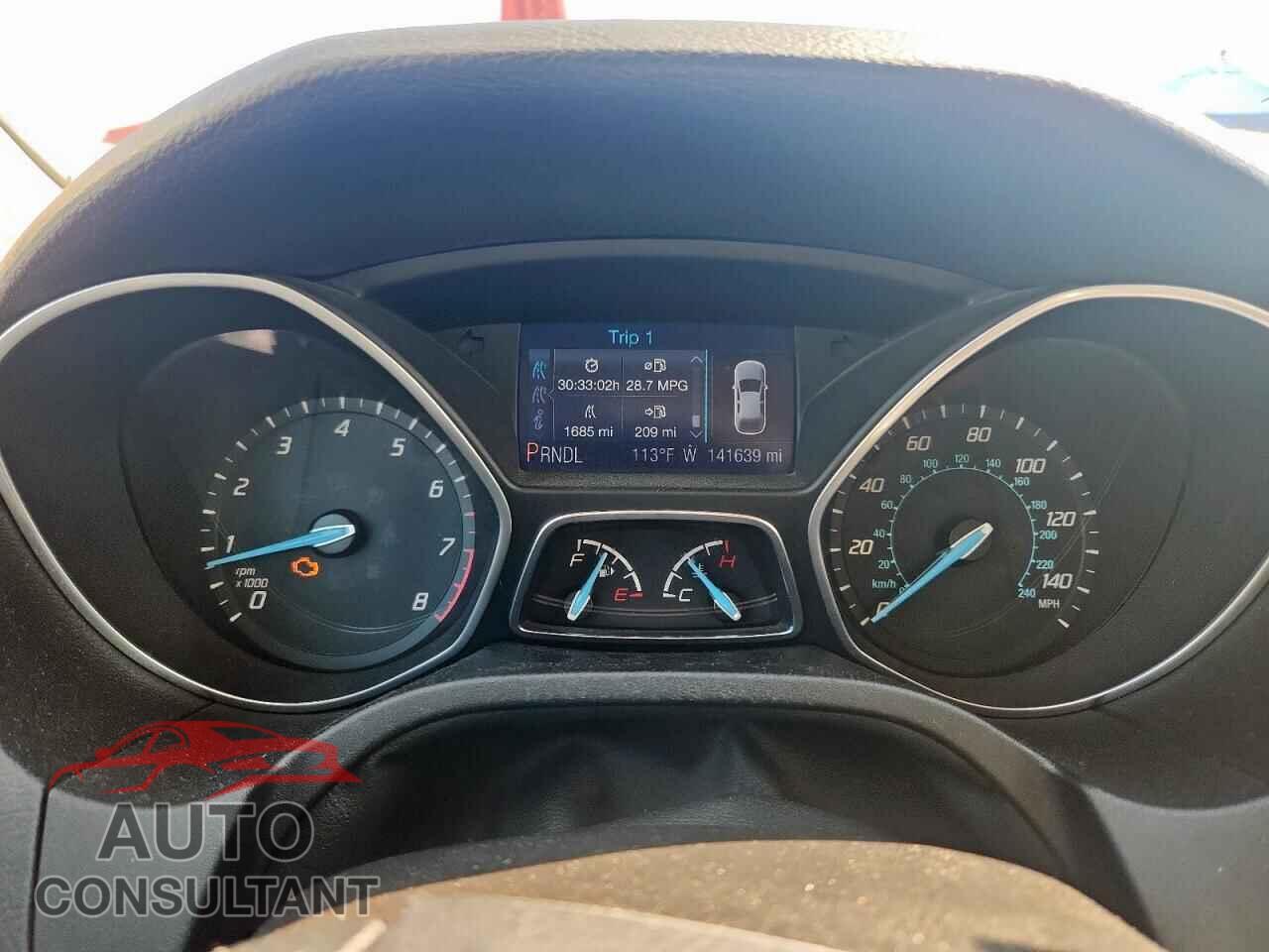 FORD FOCUS 2013 - 1FADP3F2XDL370955