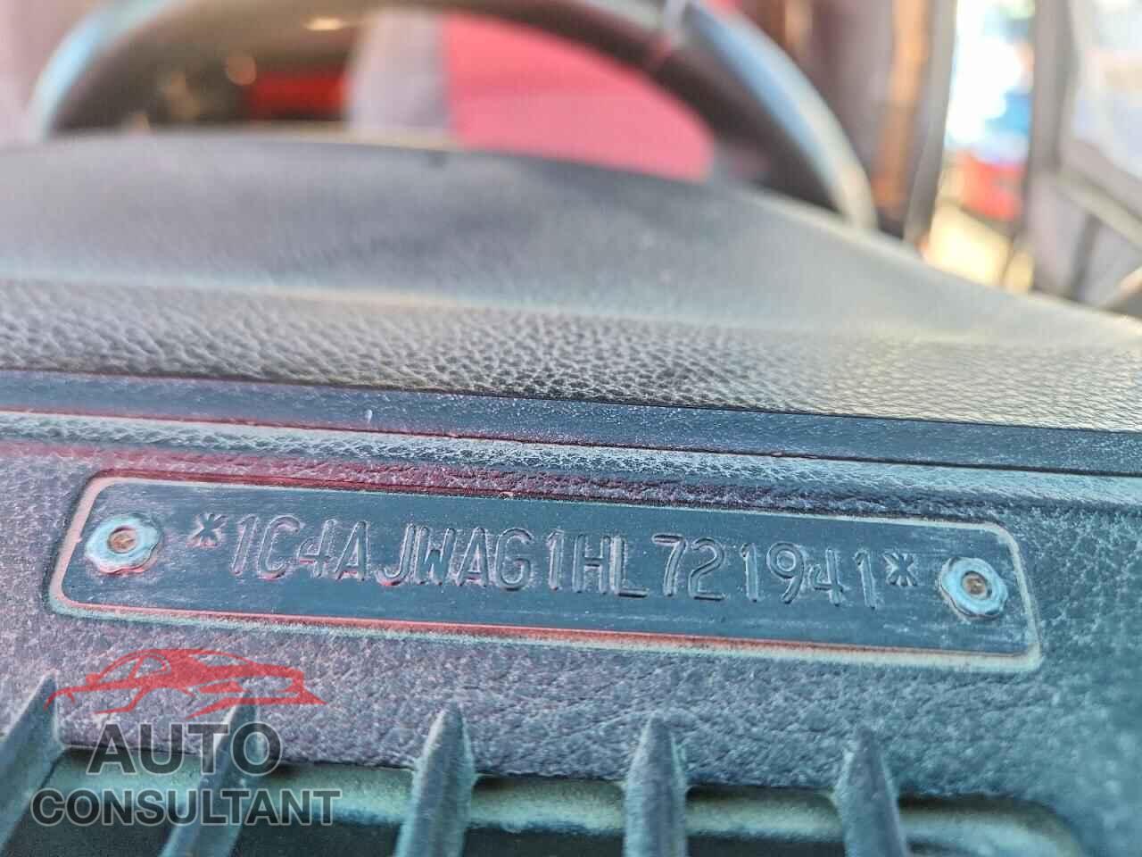JEEP WRANGLER 2017 - 1C4AJWAG1HL721941