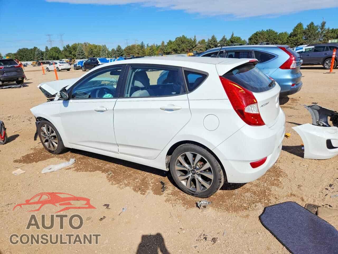 HYUNDAI ACCENT 2016 - KMHCU5AE3GU249934