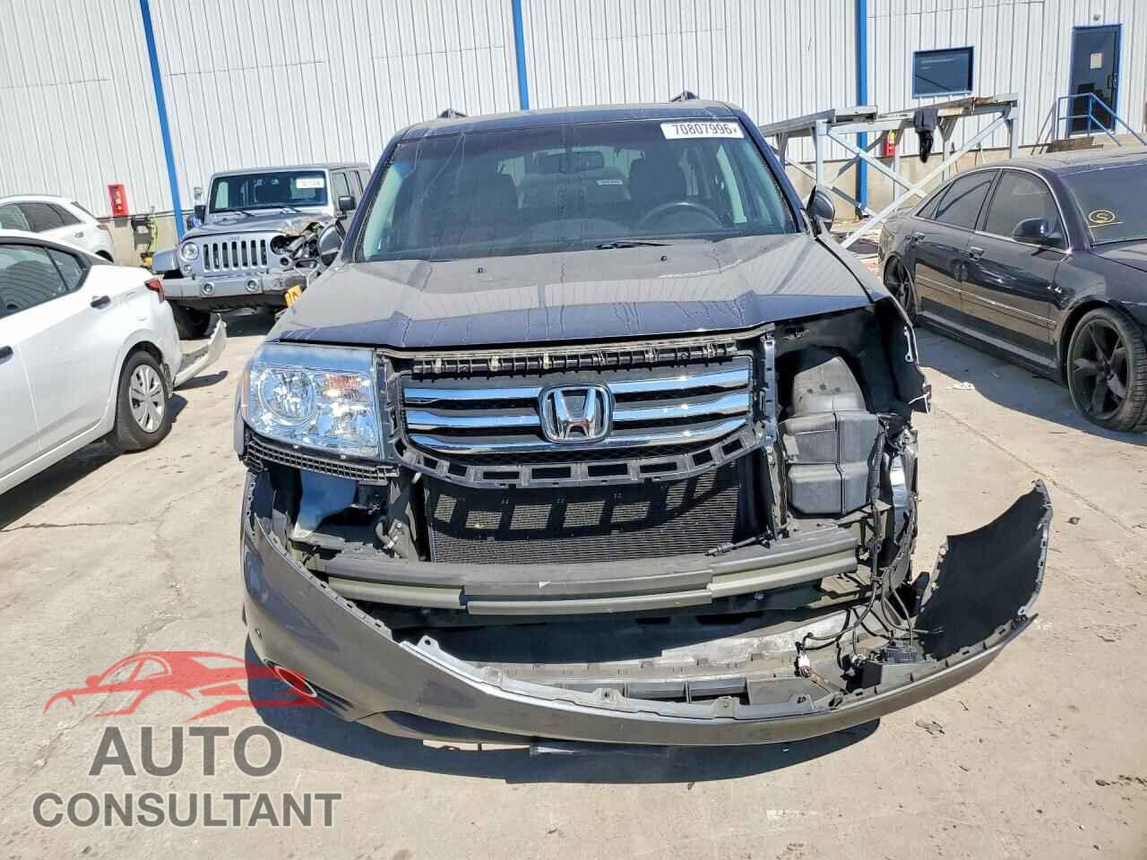HONDA PILOT 2012 - 5FNYF3H94CB020621