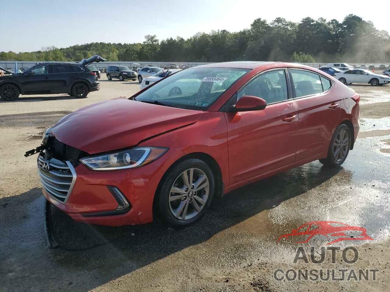 HYUNDAI ELANTRA 2018 - 5NPD84LF4JH342282