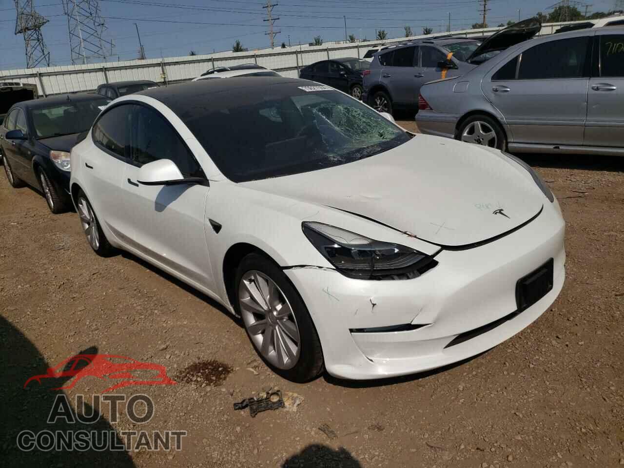 TESLA MODEL 3 2021 - 5YJ3E1EB1MF012986