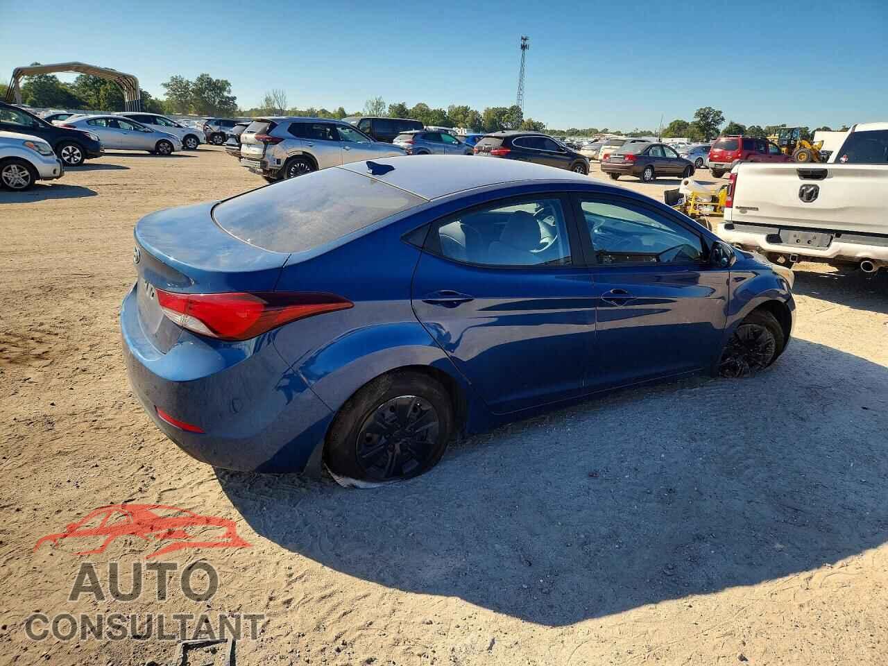 HYUNDAI ELANTRA 2016 - KMHDH4AE2GU603476