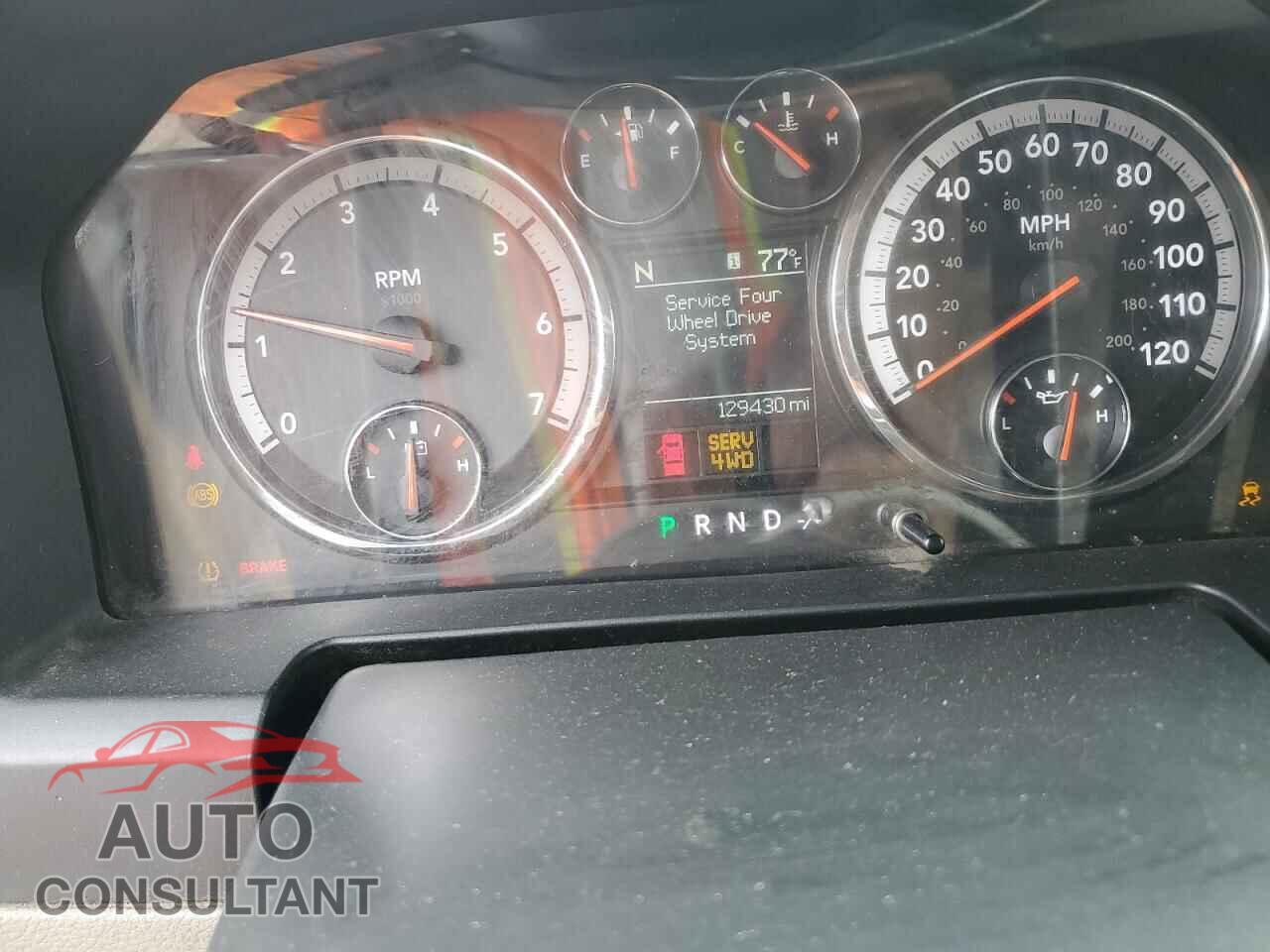 DODGE RAM 1500 2012 - 1C6RD7LT0CS188772