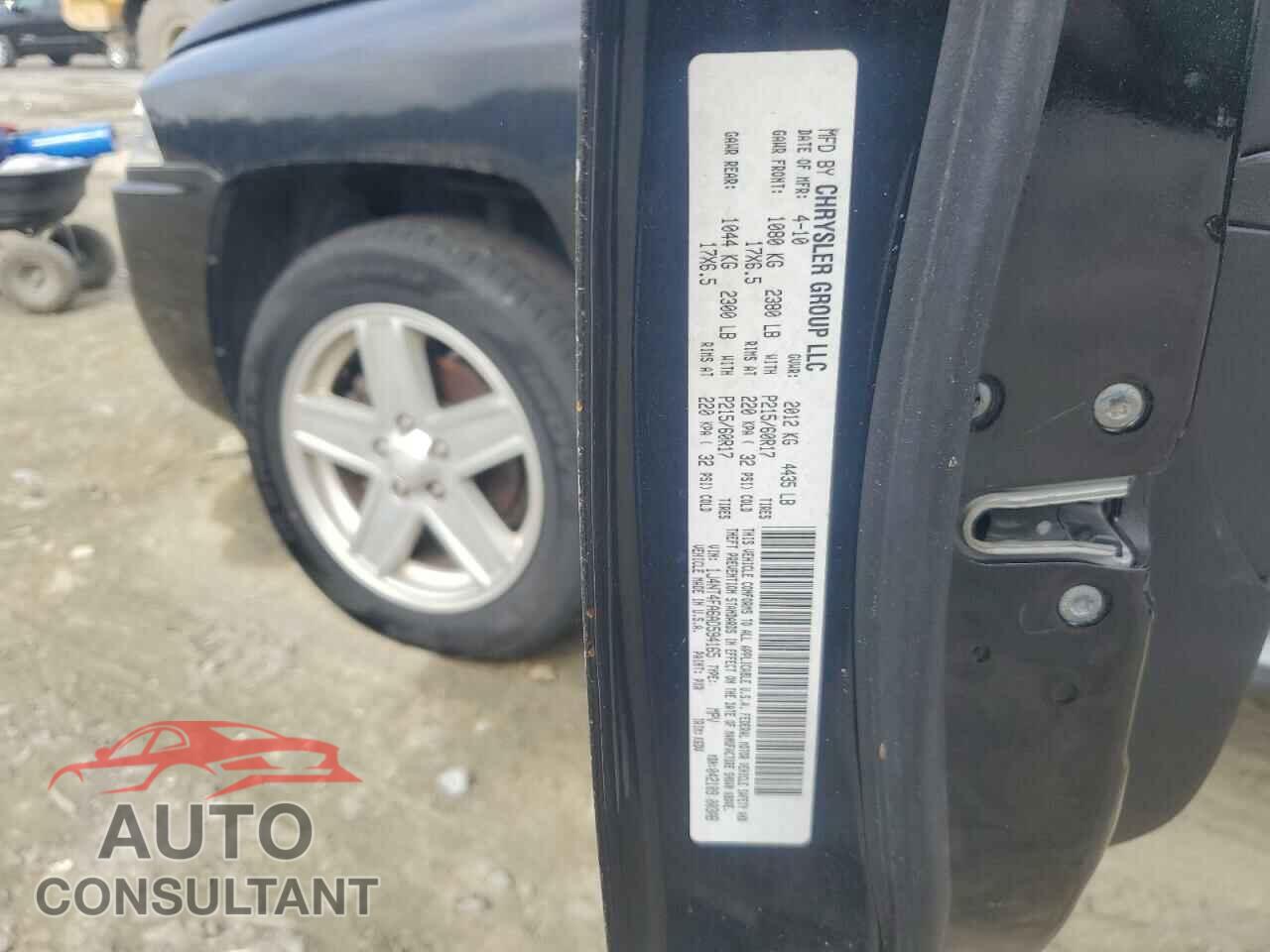 JEEP COMPASS 2010 - 1J4NT4FA6AD594165
