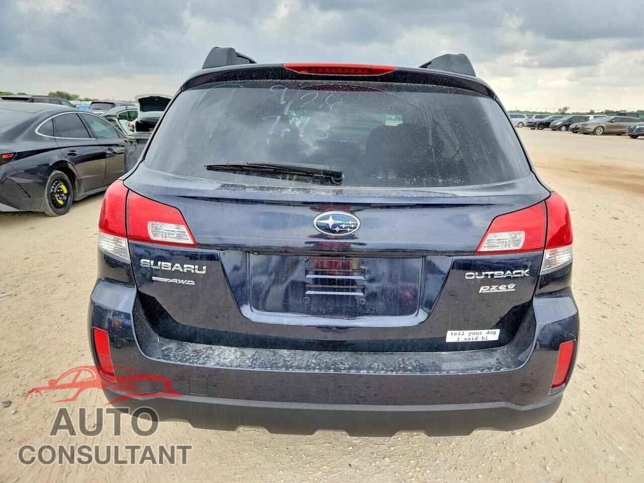 SUBARU OUTBACK 2012 - 4S4BRBGC2C3302043