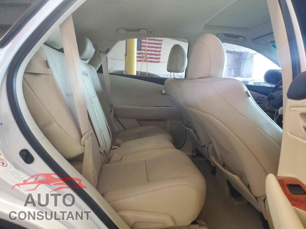 LEXUS RX350 2011 - 2T2BK1BAXBC092074