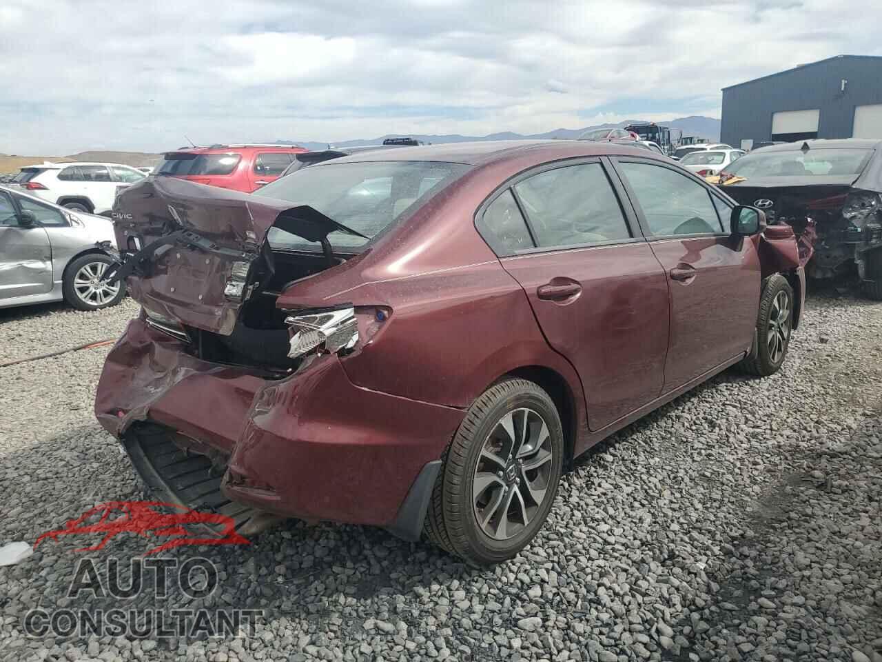HONDA CIVIC 2013 - 2HGFB2F87DH557889