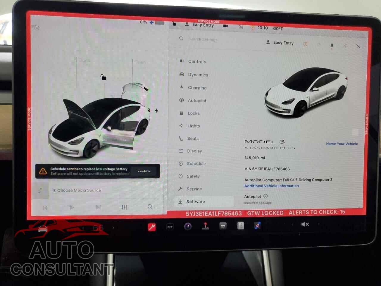 TESLA MODEL 3 2020 - 5YJ3E1EA1LF785463