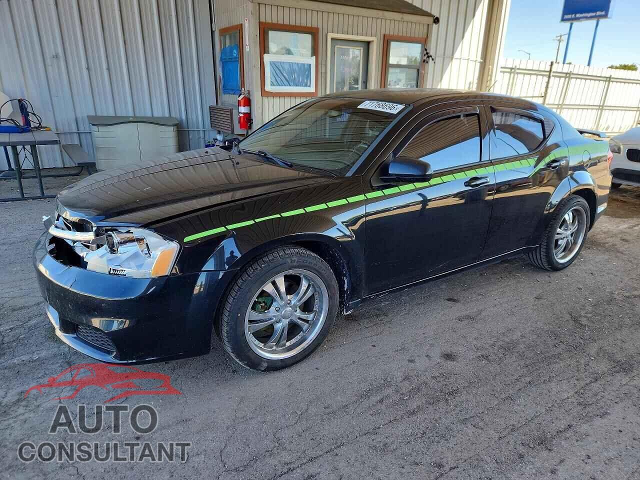 DODGE AVENGER 2012 - 1C3CDZCB2CN228130