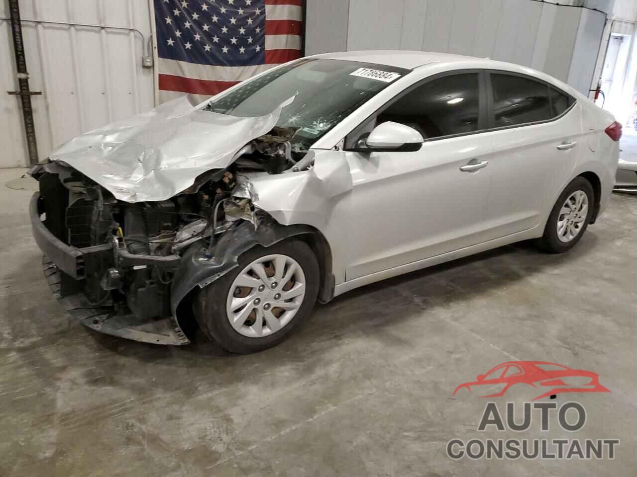 HYUNDAI ELANTRA 2018 - 5NPD74LFXJH388802