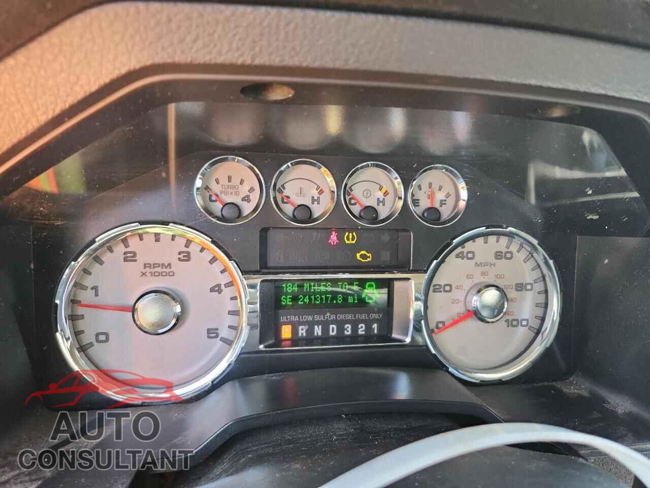 FORD F250 2010 - 1FTSW2BR4AEB27742