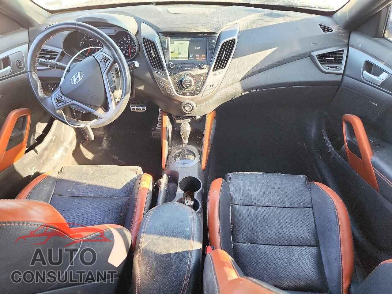 HYUNDAI VELOSTER 2017 - KMHTC6AE7HU313838