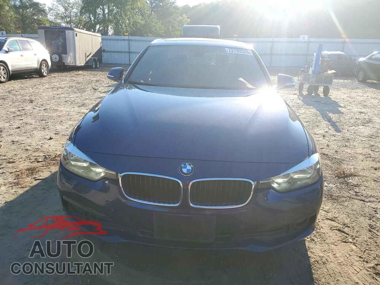 BMW 3 SERIES 2017 - WBA8E5G55HNU22425
