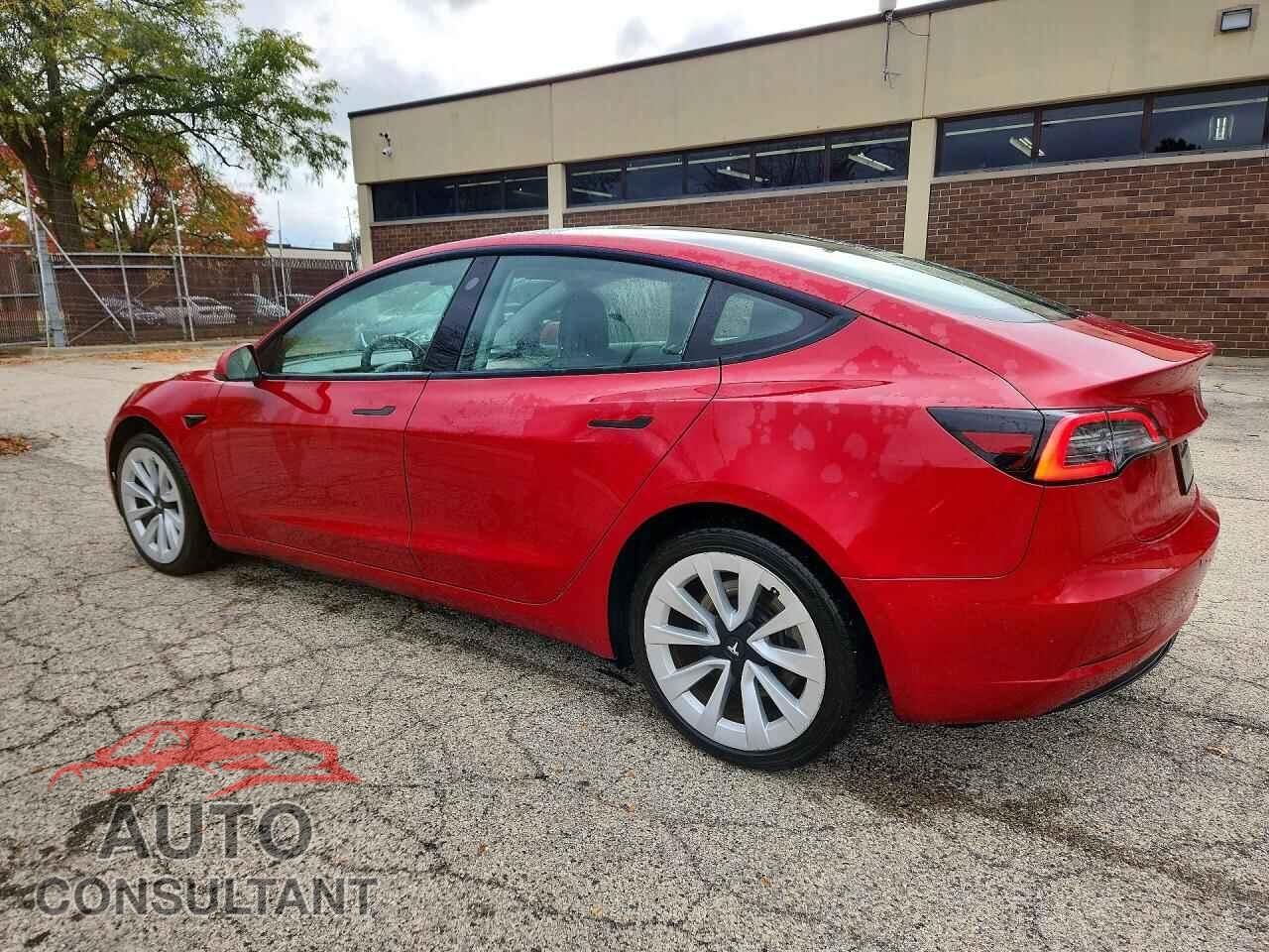 TESLA MODEL 3 2022 - 5YJ3E1EA2NF286089