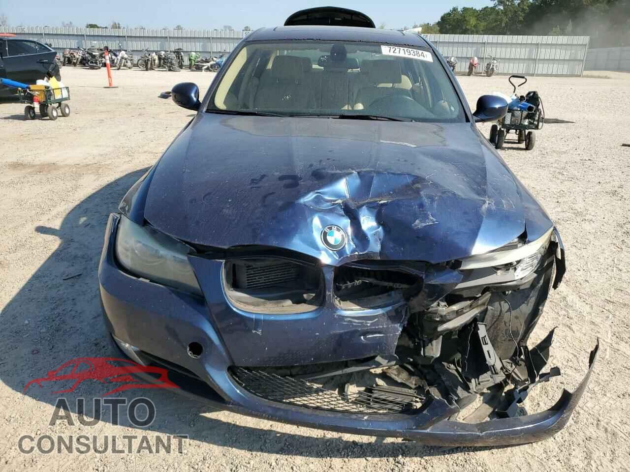 BMW 3 SERIES 2011 - WBAPH7C50BE723812