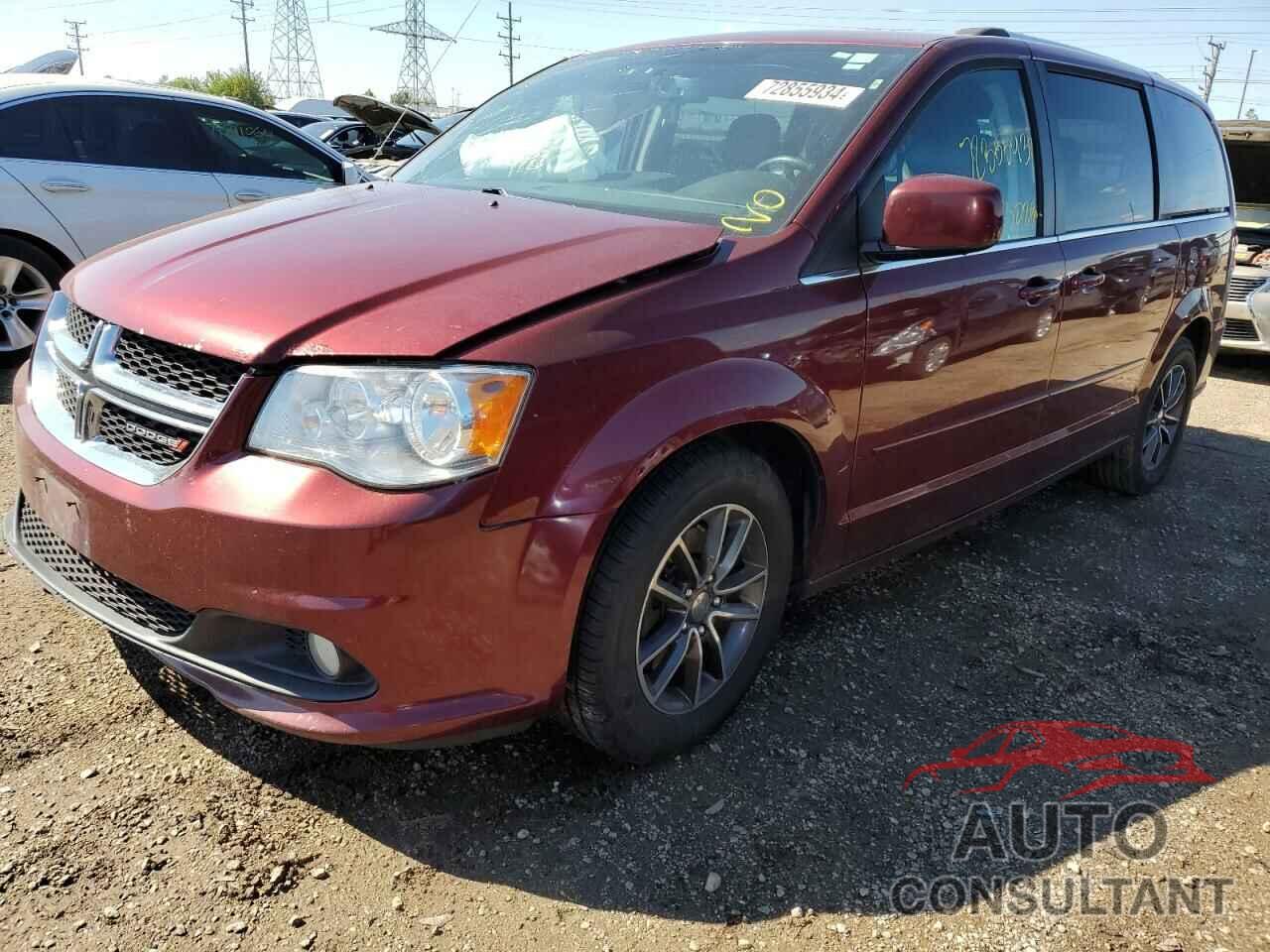 DODGE CARAVAN 2017 - 2C4RDGCG7HR666254