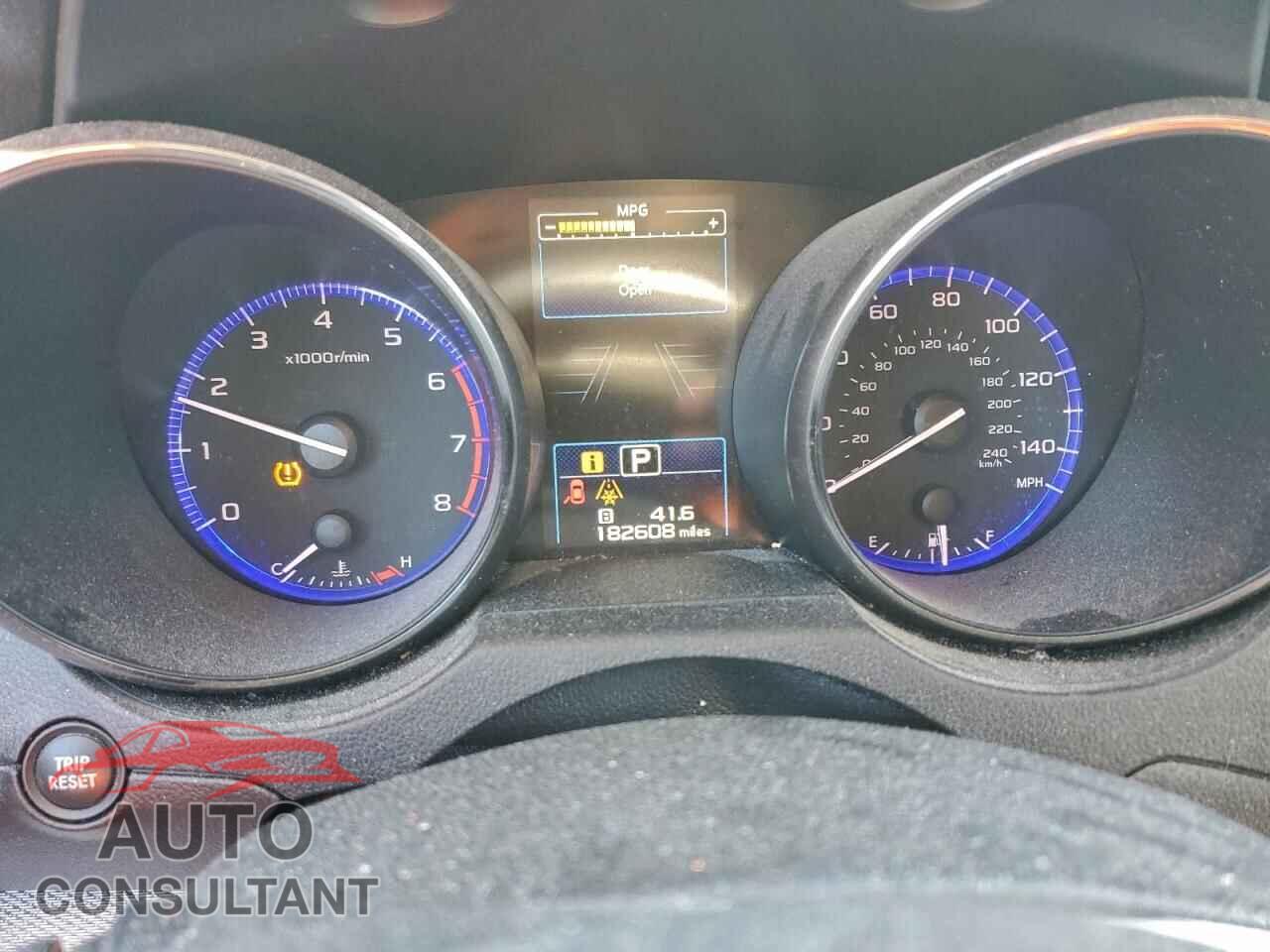 SUBARU OUTBACK 2016 - 4S4BSAFC0G3339582