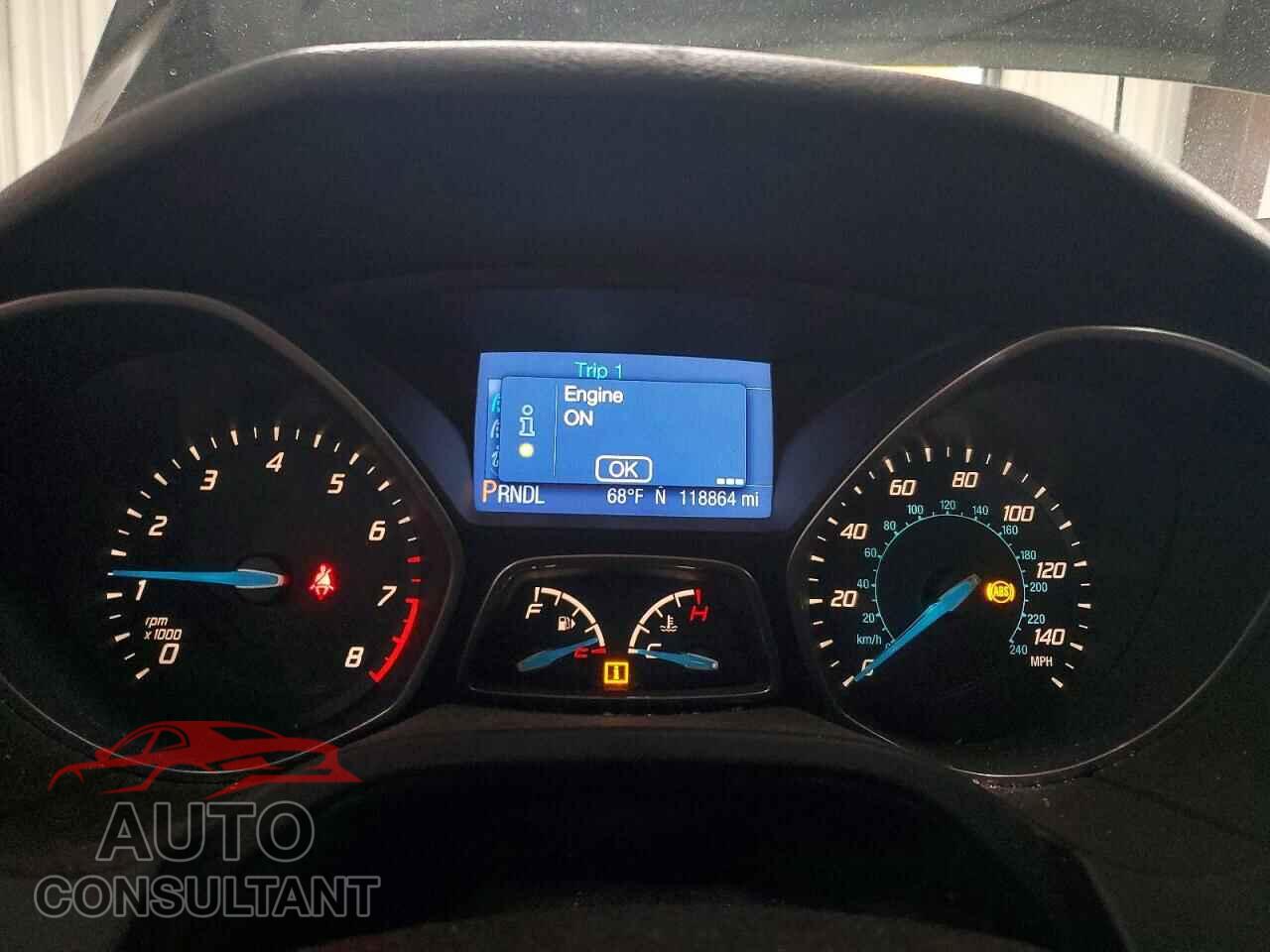 FORD FOCUS 2013 - 1FADP3K23DL312482