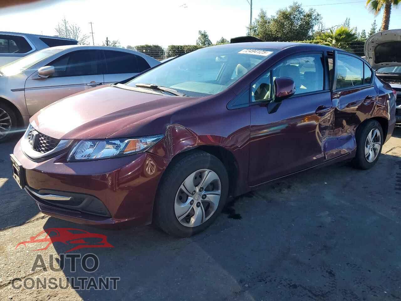 HONDA CIVIC 2013 - 2HGFB2F5XDH526870
