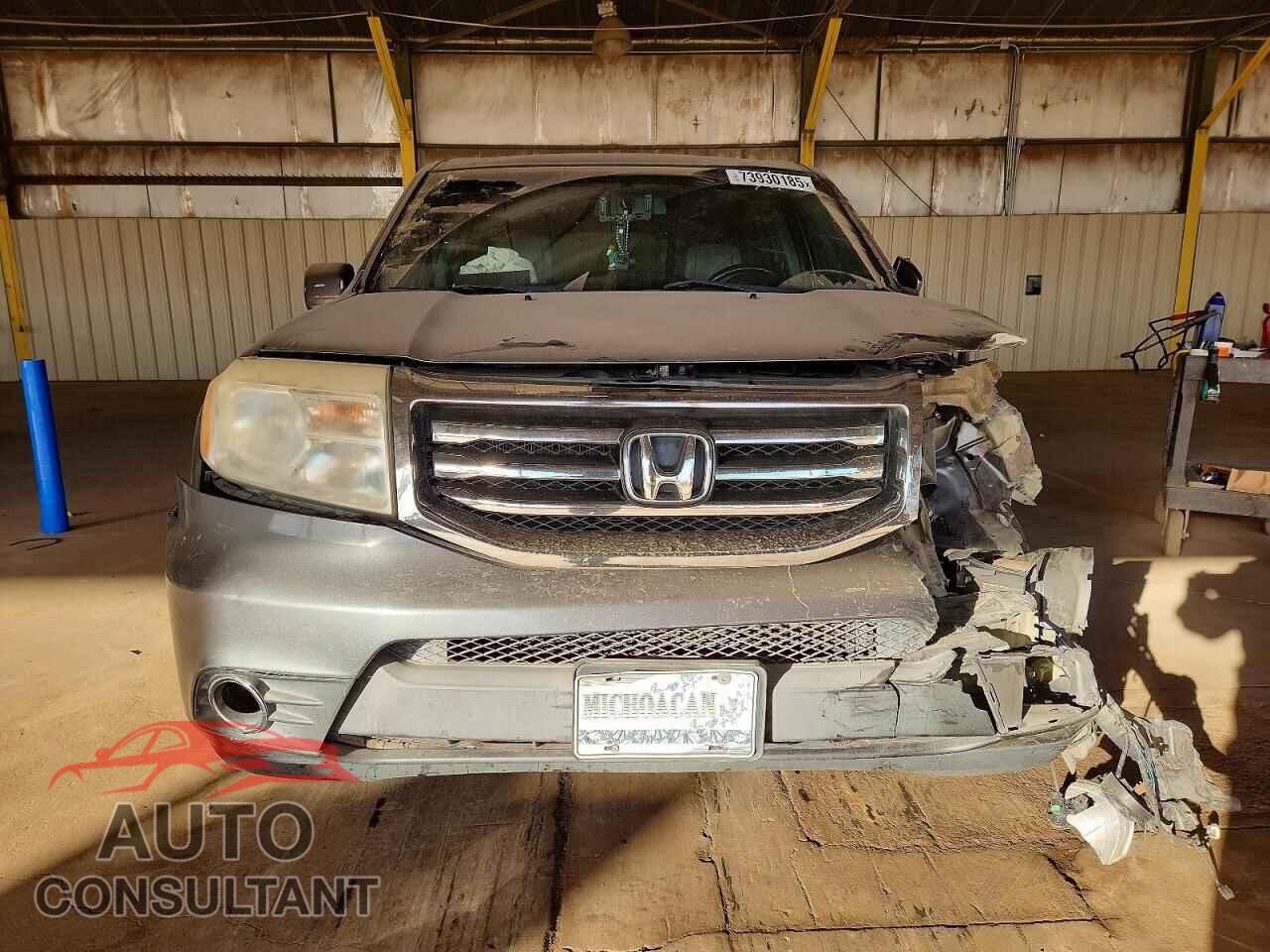 HONDA PILOT 2012 - 5FNYF3H50CB039471