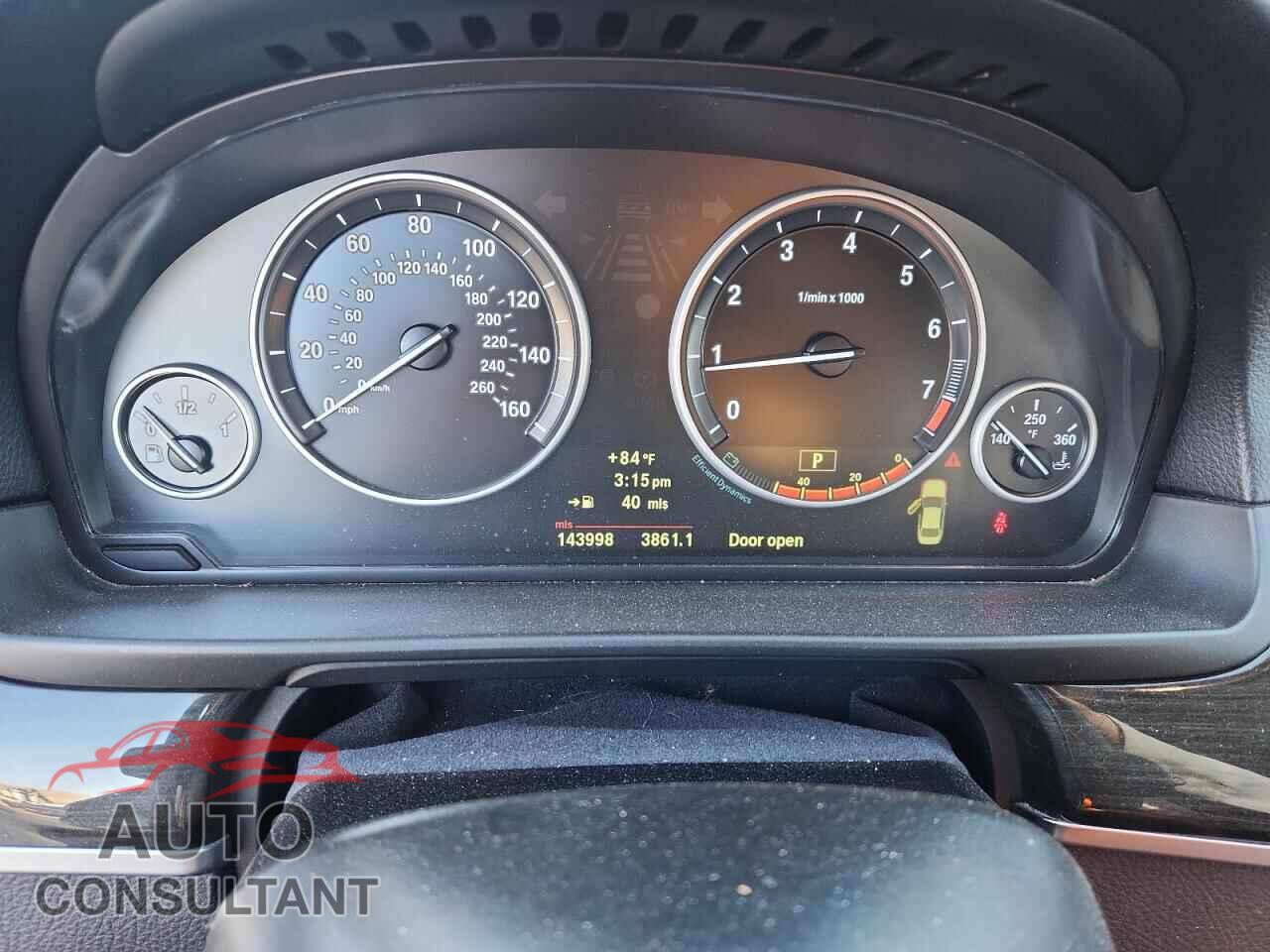 BMW 5 SERIES 2012 - WBAXG5C52CDW66169