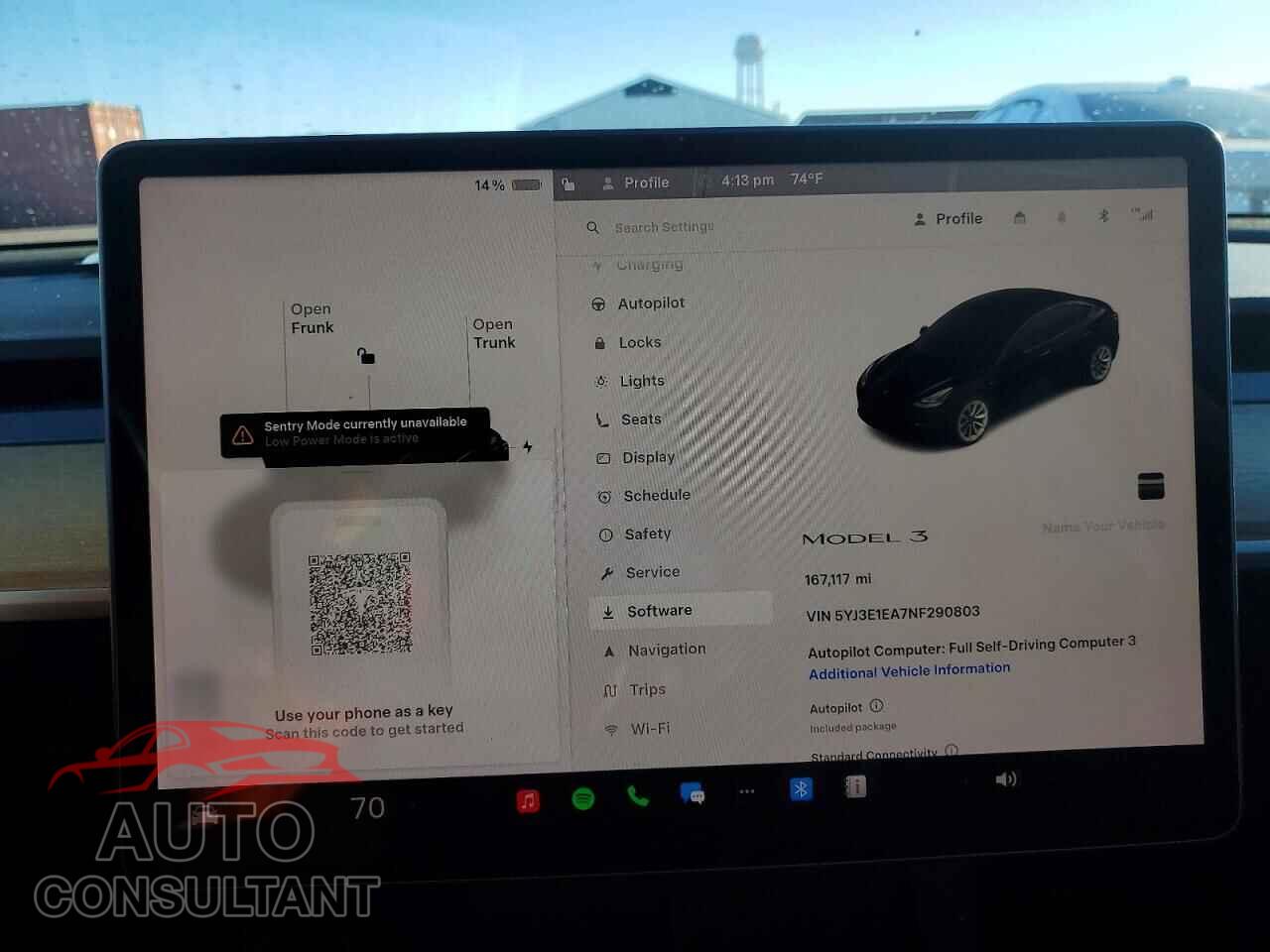 TESLA MODEL 3 2022 - 5YJ3E1EA7NF290803