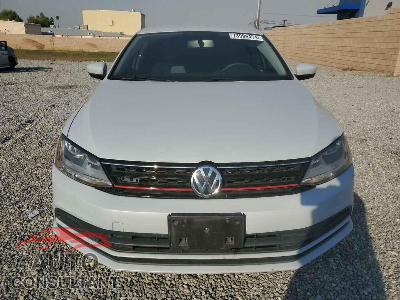 VOLKSWAGEN JETTA 2017 - 3VW2B7AJ6HM401318