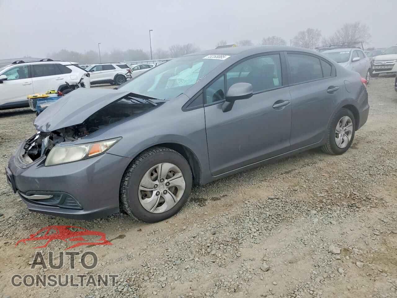HONDA CIVIC 2013 - 19XFB2F58DE239845
