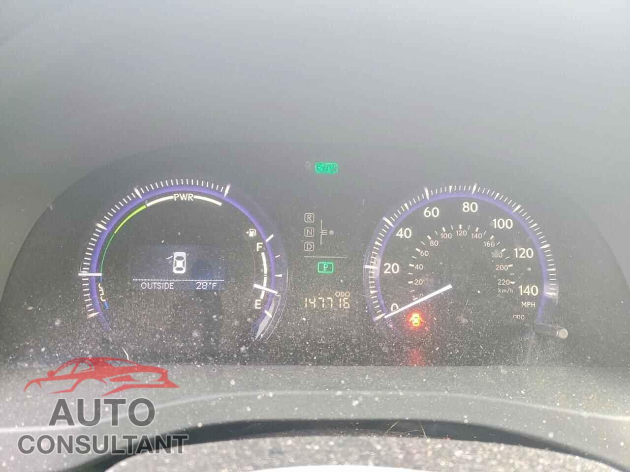 LEXUS HS 2010 - JTHBB1BA1A2020440