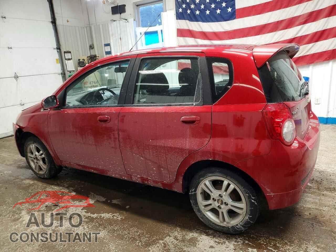 CHEVROLET AVEO 2011 - KL1TD6DEXBB232324