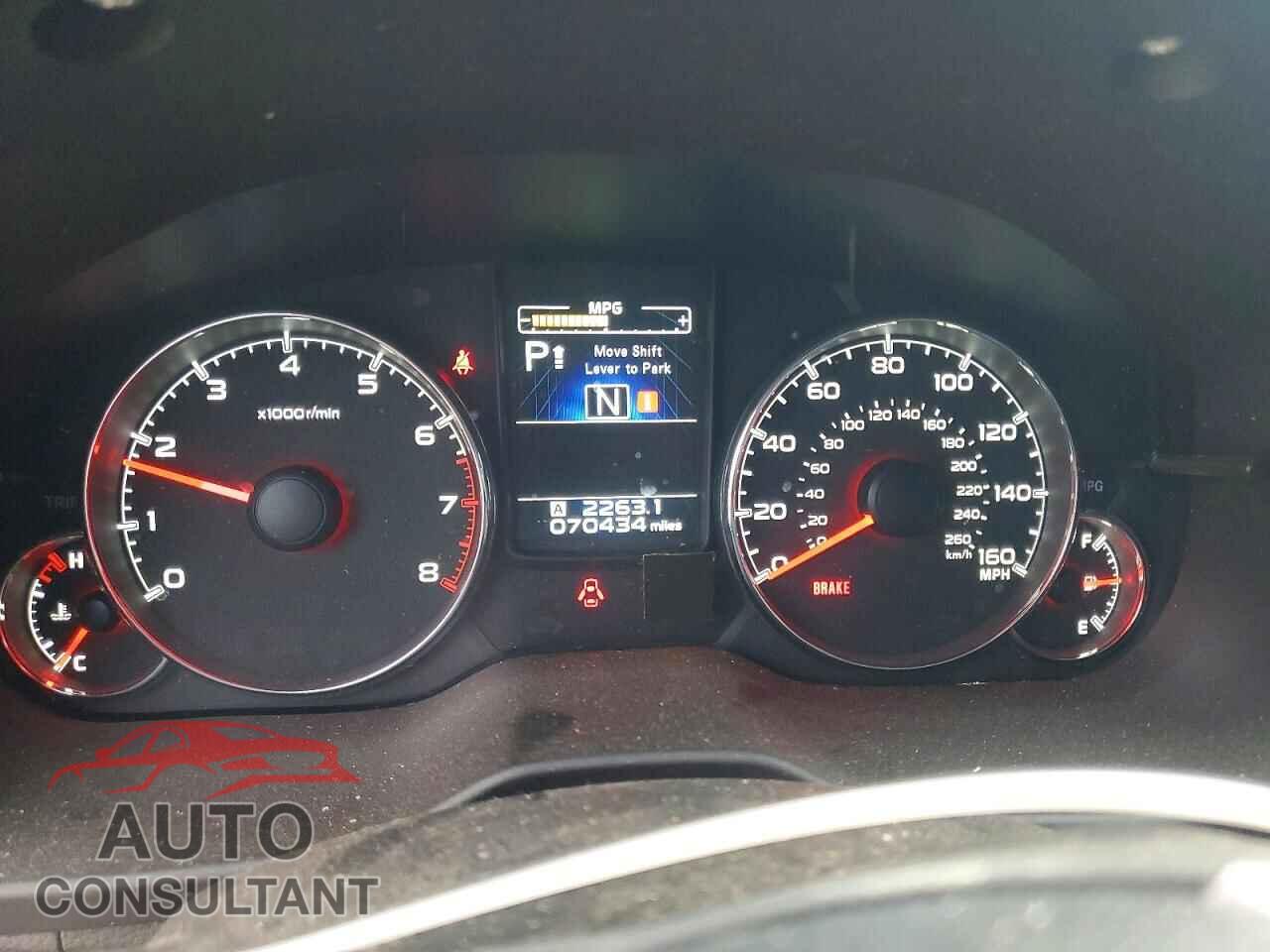 SUBARU OUTBACK 2013 - 4S4BRDSC5D2281571