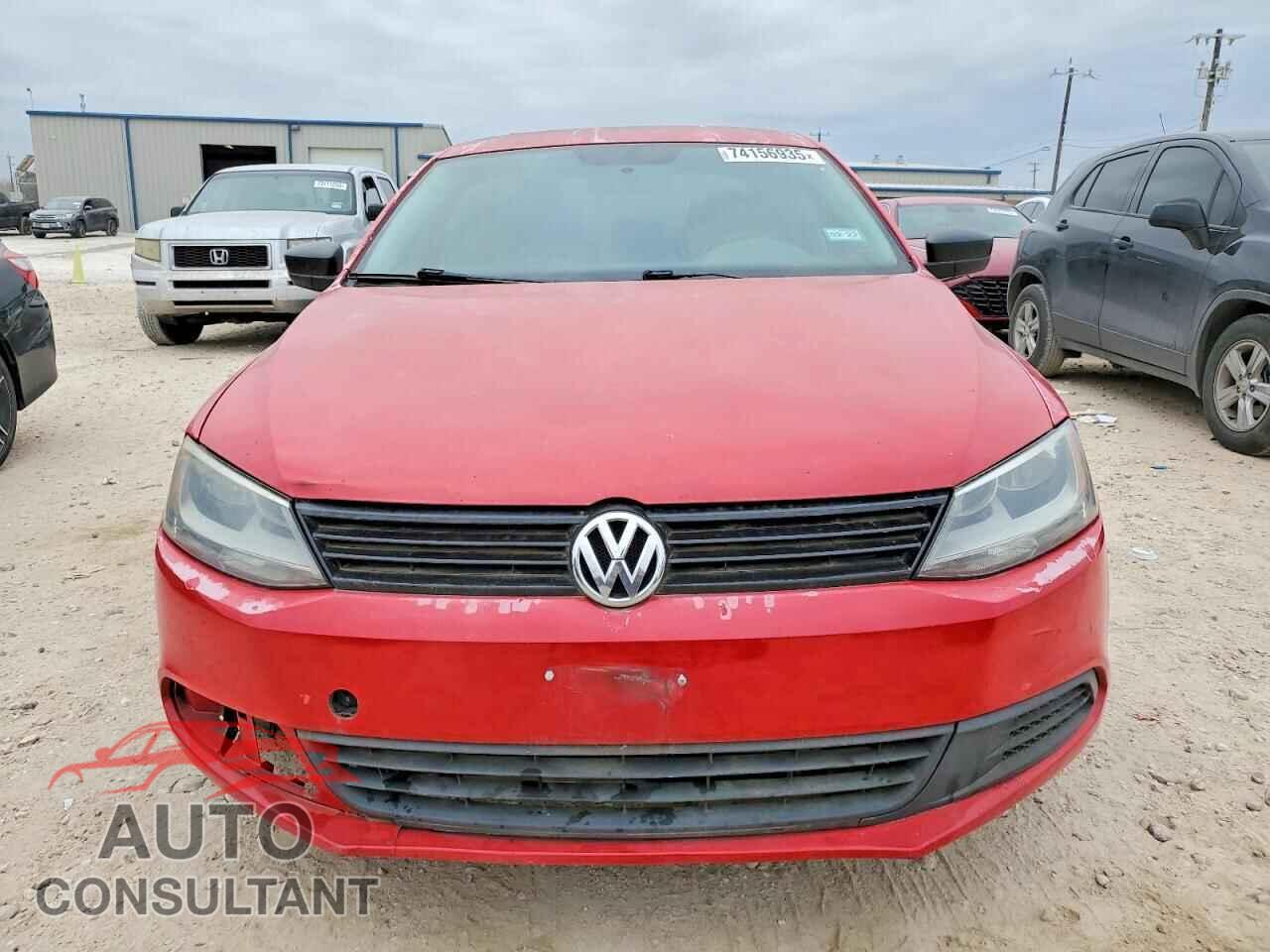 VOLKSWAGEN JETTA 2012 - 3VW2K7AJ4CM348207